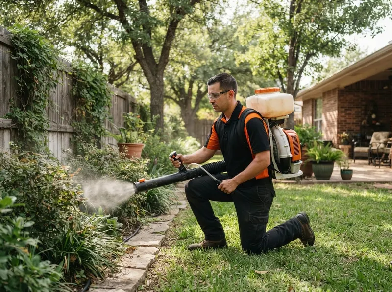 Seasonal Mosquito Yard Abatement in Lubbock, TX