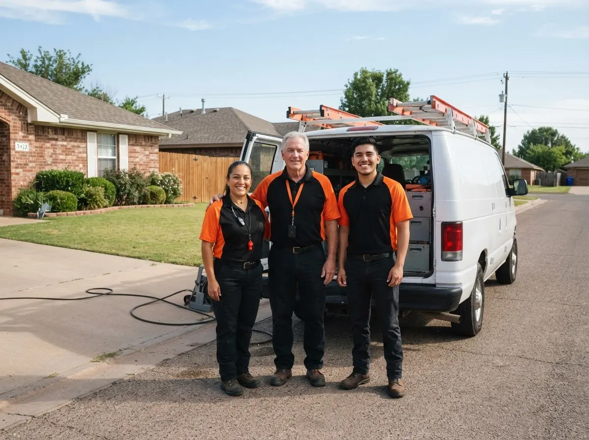 The GreenShield Pest Control team, pest control sevice in Lubbock, TX
